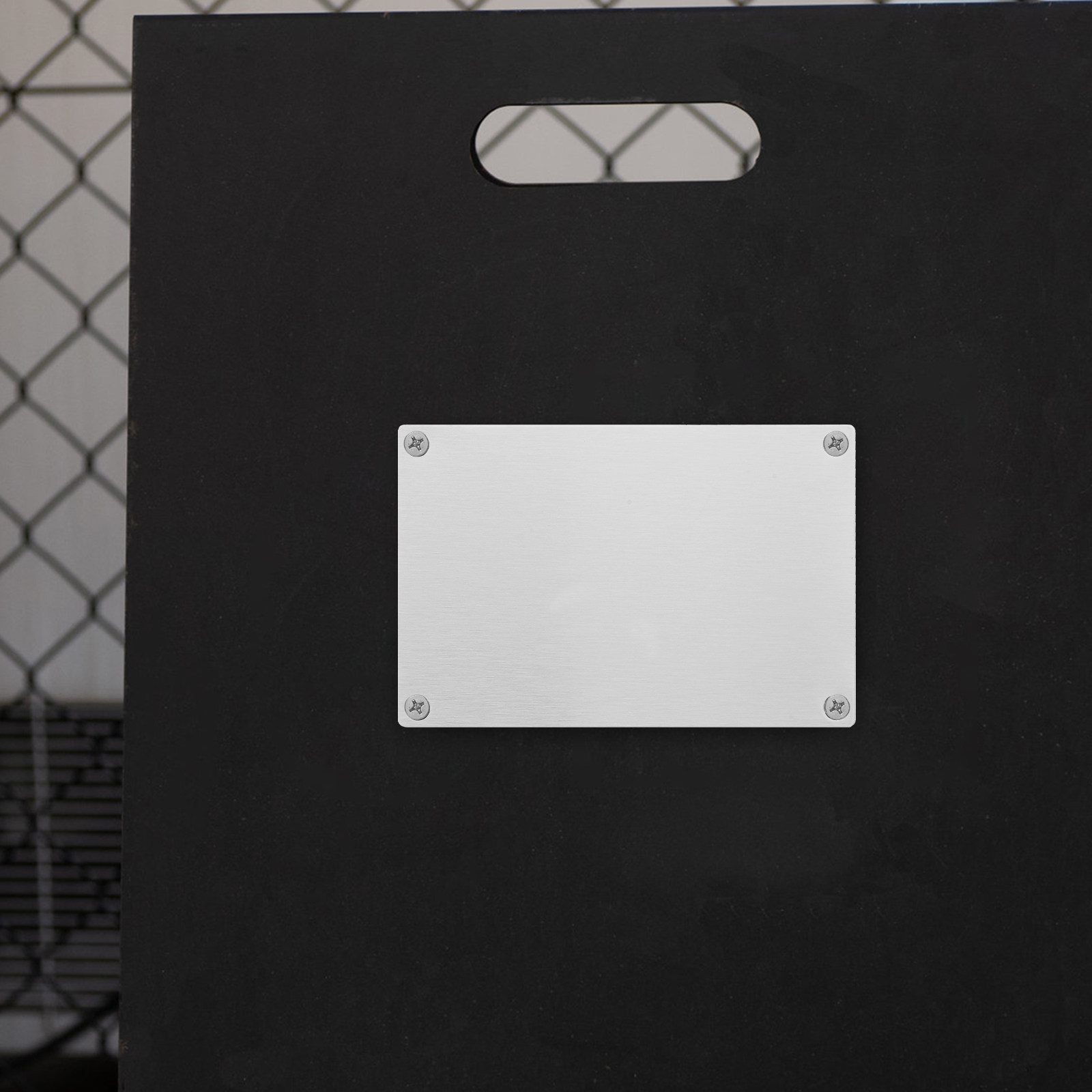 Yard Sign Blank - 5 Stück Blanko-Schilder aus Edelstahl für