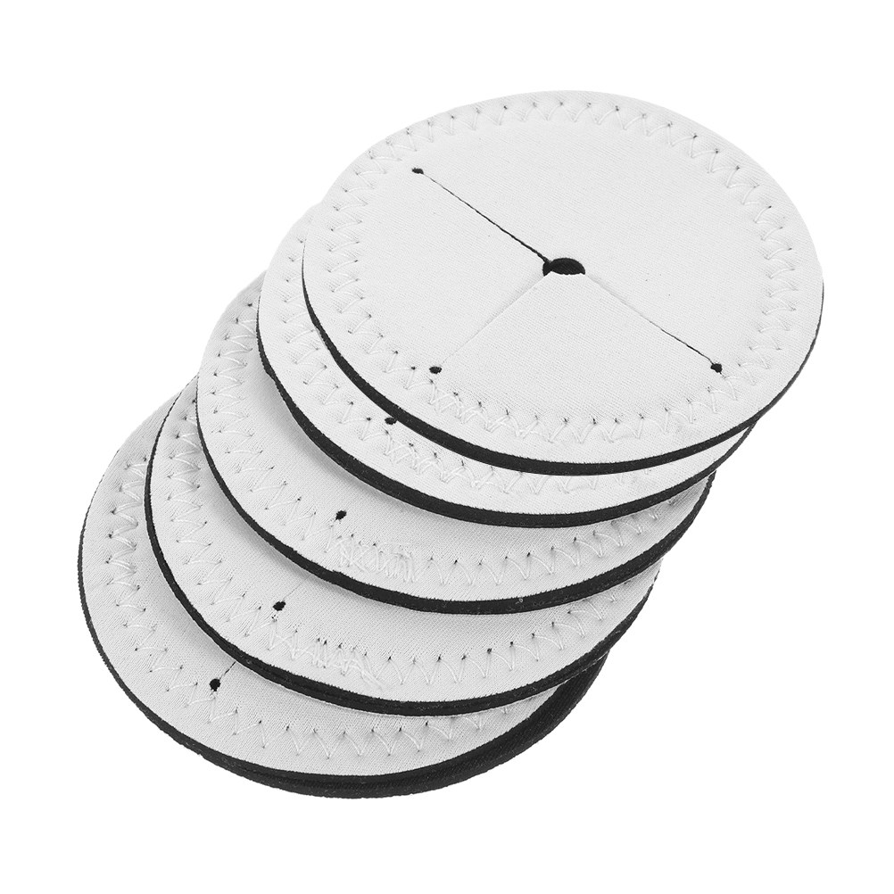 Coaster Sublimation Blank - 5 Stück Weiße Runde Getränkeuntersetzer für