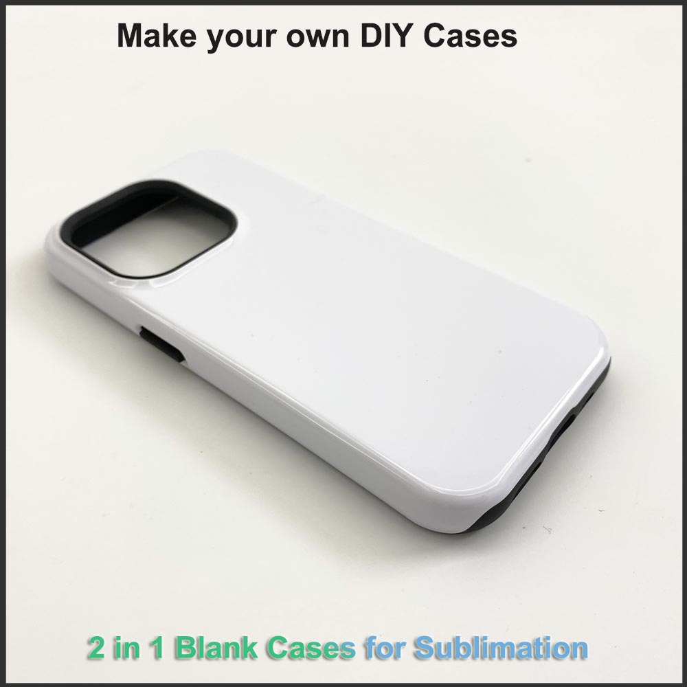 Phone Case Blank Print - 5 Stück 2 in 1 leere