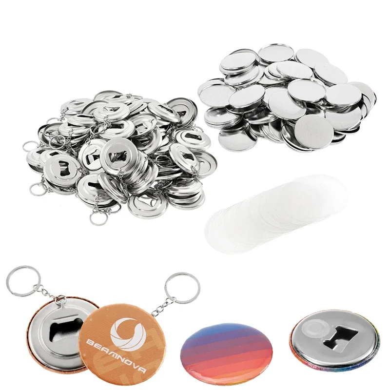 Button Badge Blank - 50 stücke DIY Abzeichen Material für