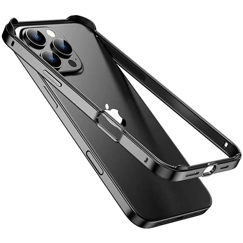 Metal Photo Panel - Aluminiumlegierungsrahmen, Metallstoßstangenhülle für iPhone 16 15