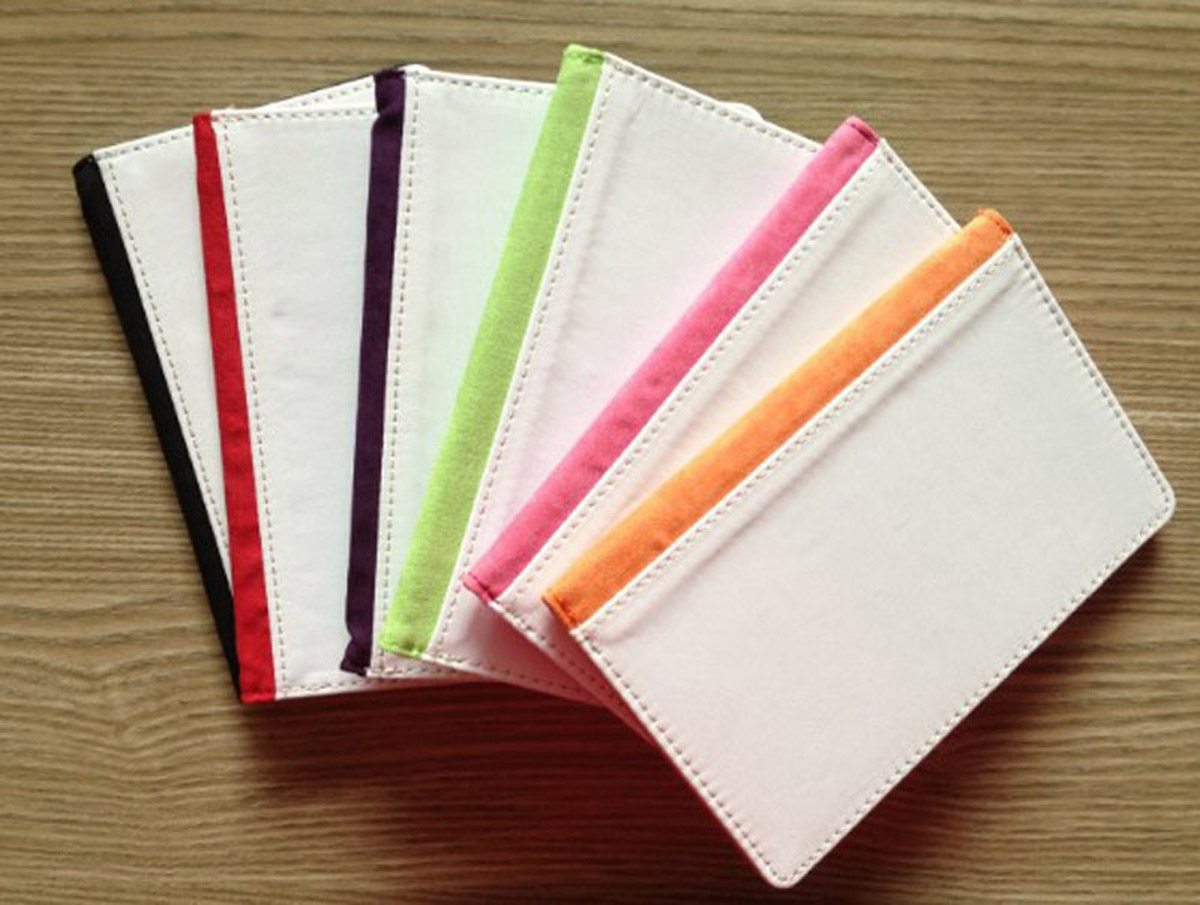 Pillow Cover Sublimation - 10 Stück 5 Farben Kartenhalter Sublimation