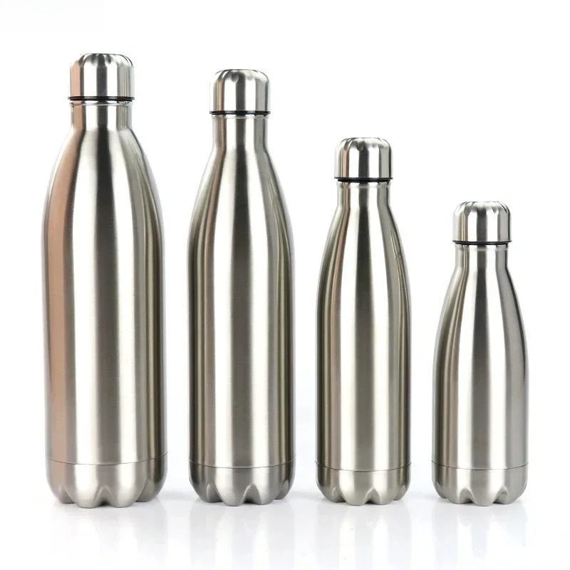 Water Bottle Blank - 350/500/750/1000 ml isolierte Vakuum-Thermosflasche aus Edelstahl,