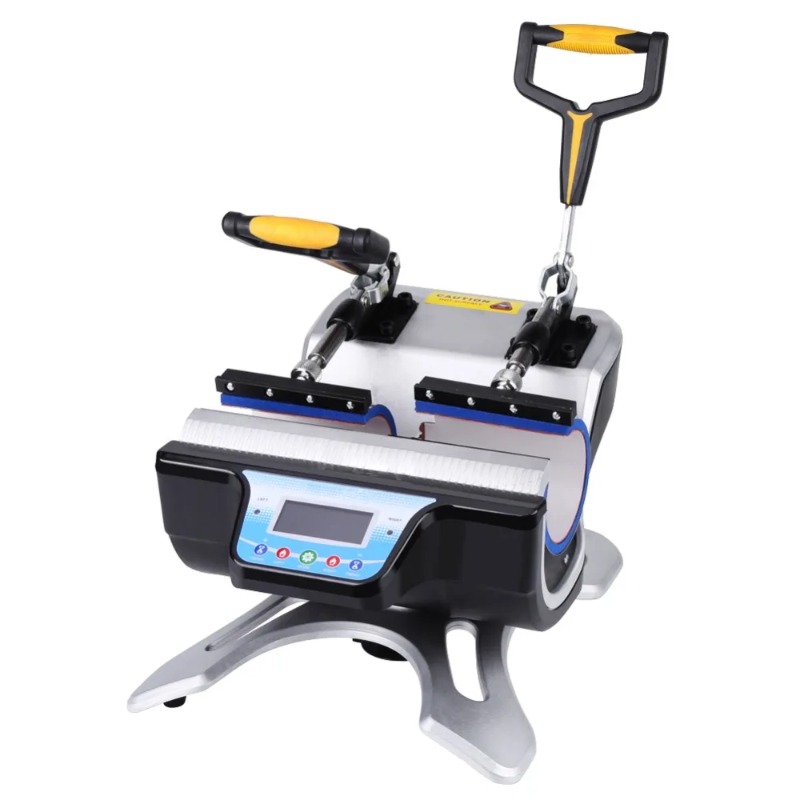 Sublimation Mug White - ST-210 Doppelstation Tassenpresse Maschine Sublimation Hitzepressmaschine