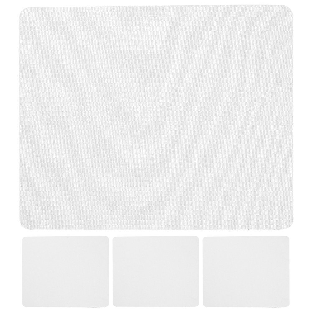 Mouse Pad Blank Sublimation - 4 Stück Sublimations-Mauspads Blanko Große Gummi-Gaming-Mauspads