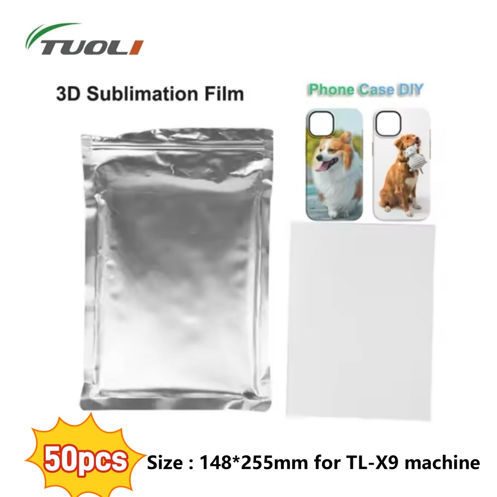 Phone Case Blank Print - TUOLI 50 Stück Handyhüllenfolie DIY leere