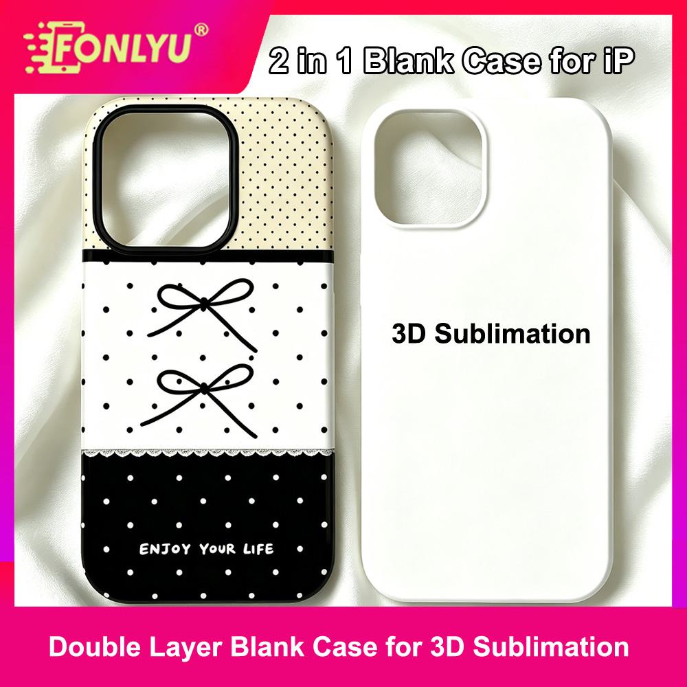 FONLYU 2-in-1 3D Sublimations- – Phone Case Blank Print Bewertung und Preis