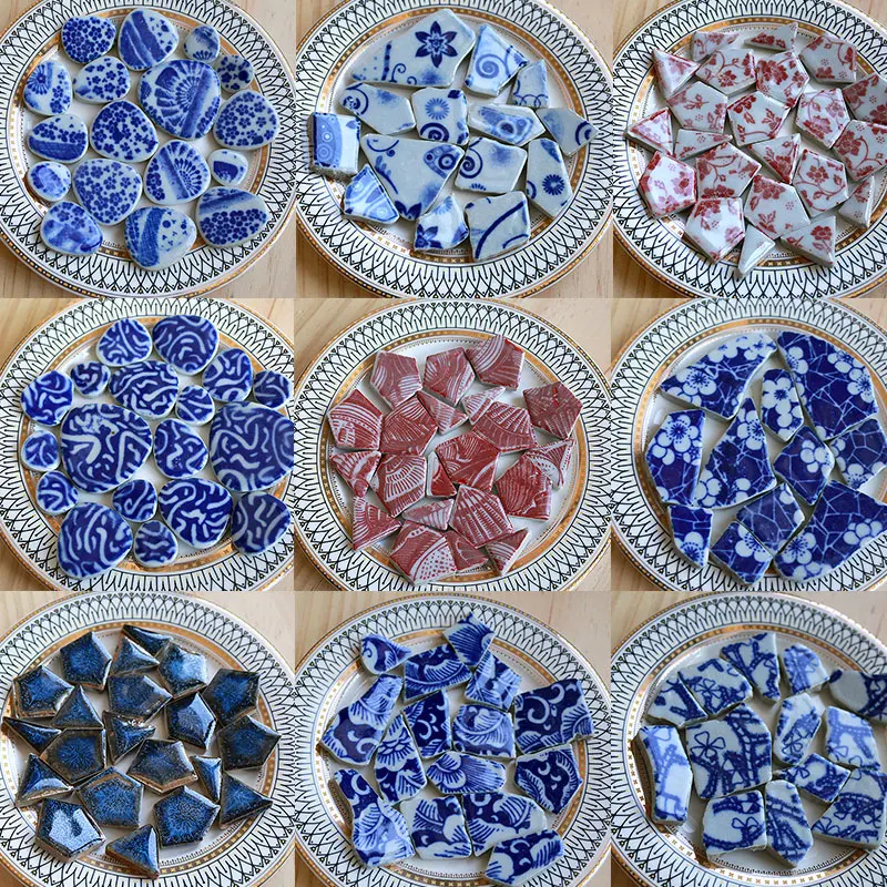 100 g ovale Keramik-Mosaikflie – Ceramic Tile Blank Bewertung und Preis