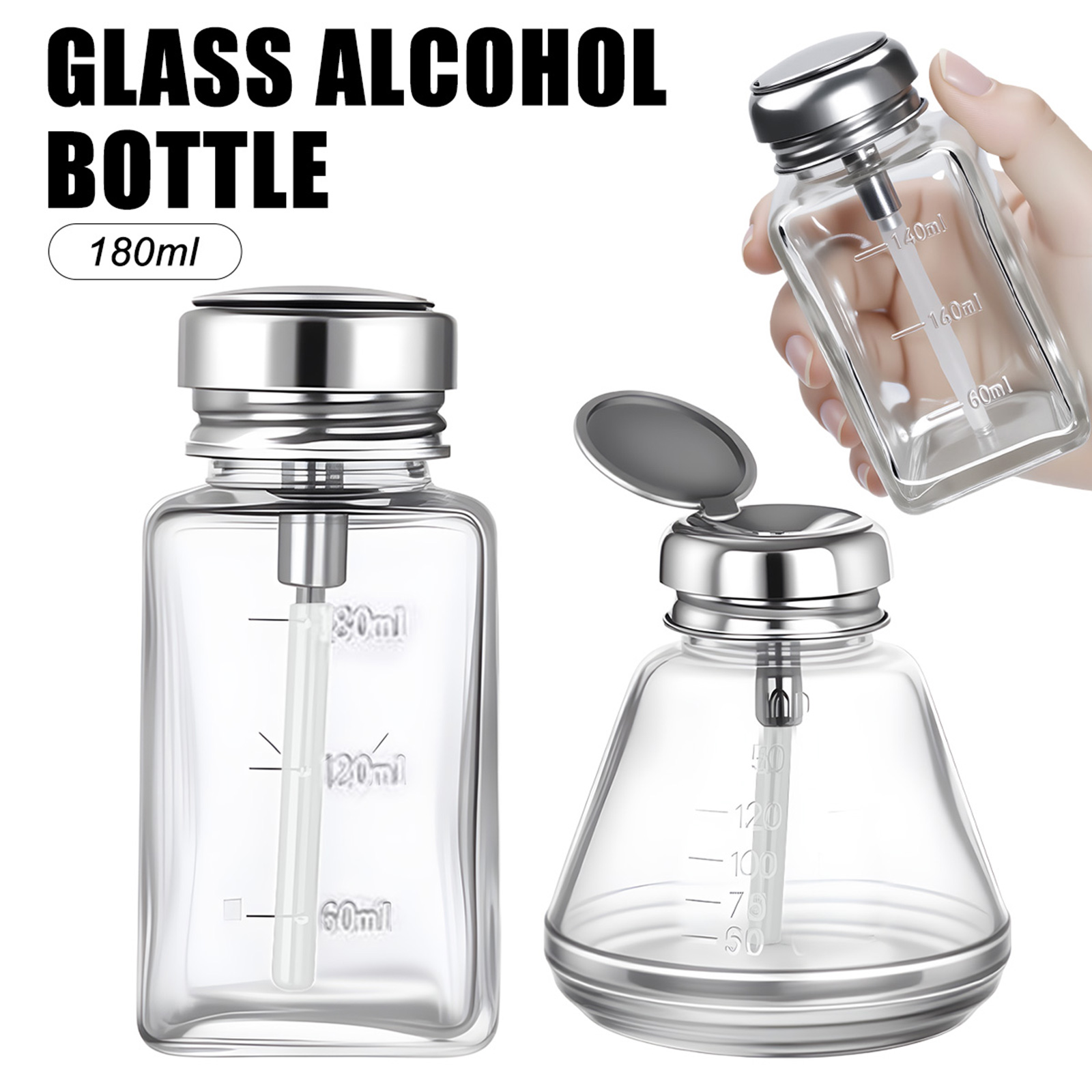 180ml Nagellackflasche mit Pum – Water Bottle Blank Bewertung und Preis