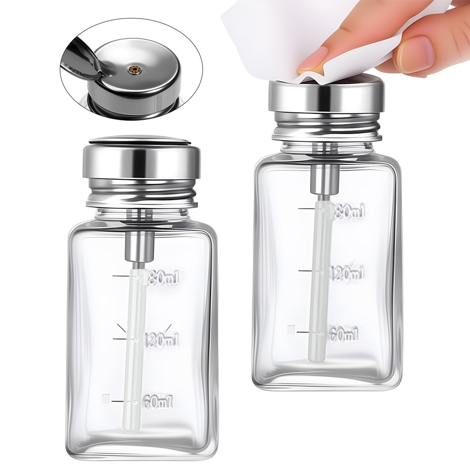 180ml Nagellackflasche mit Pum – Water Bottle Blank Bewertung und Preis