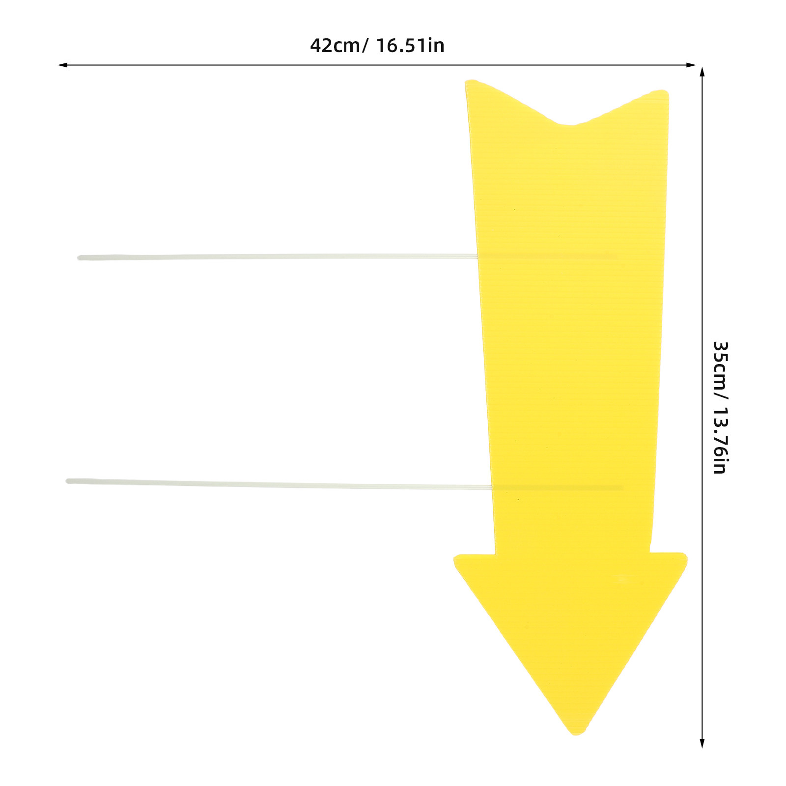 10 Stück leere Pfeil-Freizeits – Yard Sign Blank Bewertung und Preis