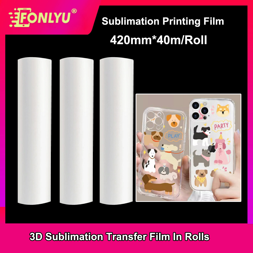FONLYU 420 mm * 40 mm Rolle 3D – Phone Case Blank Print Bewertung und Preis