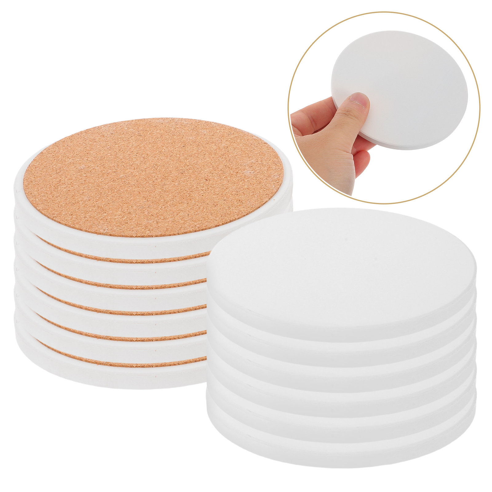 12 Stück Sublimations-Unterset – Coaster Sublimation Blank Bewertung und Preis