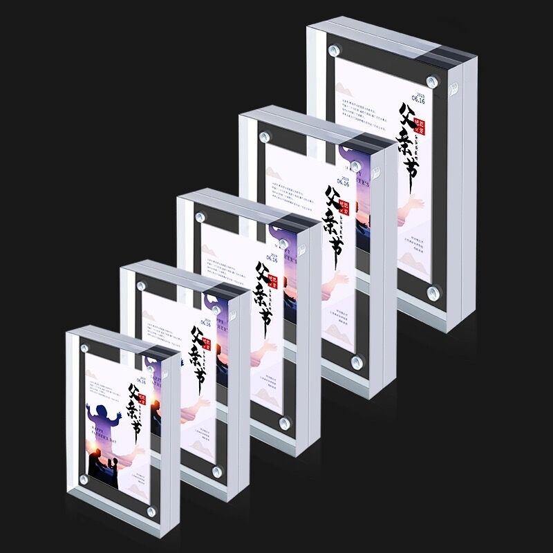 90 x 55 mm magnetischer Acryl- – Photo Acrylic Block Bewertung und Preis