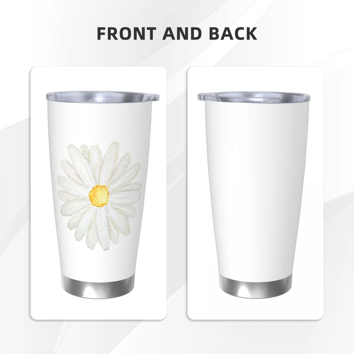 Handbemalter, ein kleiner weiß – Tumbler 20Oz White Bewertung und Preis