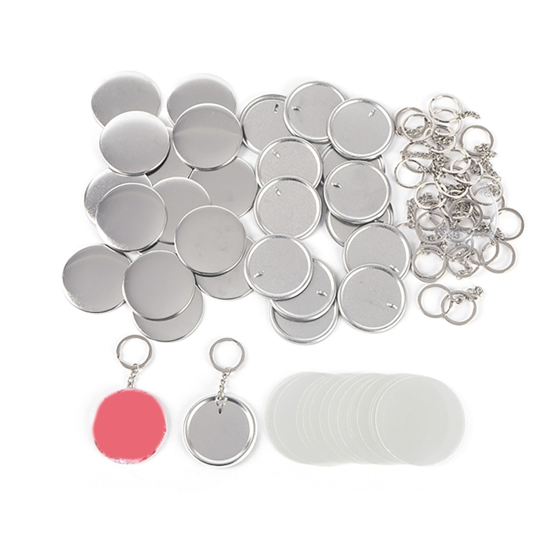 100PCS 44MM 58MM Kunststoff Me – Button Badge Blank Bewertung und Preis