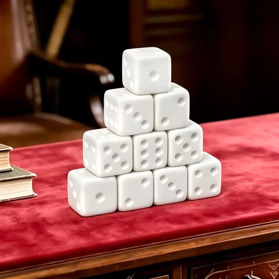 10 Stück/Set Weiße Blankowürfe – Puzzle Blank White Bewertung und Preis