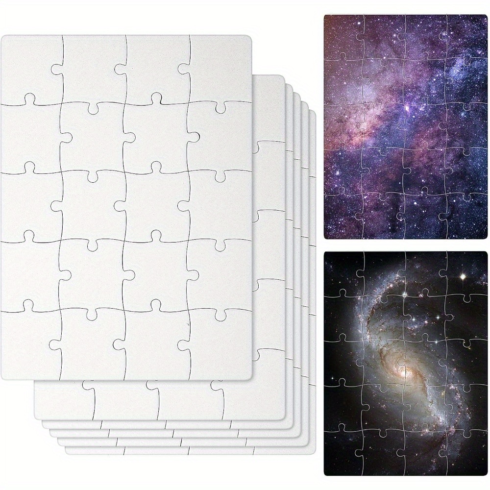 6 Stück leere Sublimationspuzz – Puzzle Blank White Bewertung und Preis