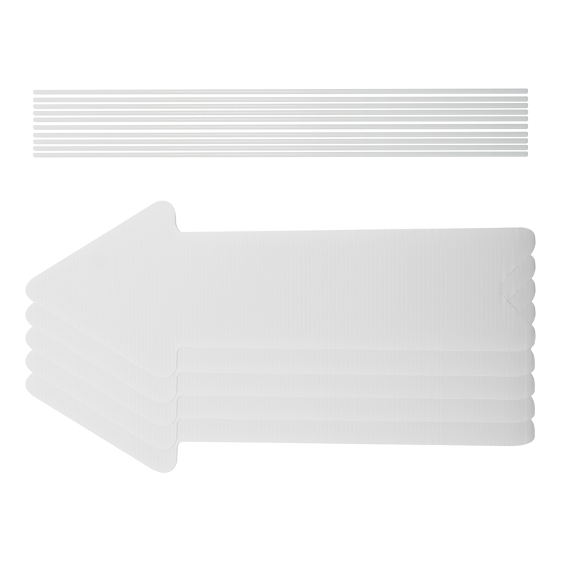 5er-Pack Weiße Blanko-Hochzeit – Yard Sign Blank Bewertung und Preis