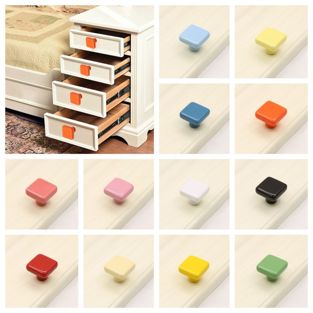 Einfachheit Einloch-Knopf aus  – Ceramic Tile Blank Bewertung und Preis