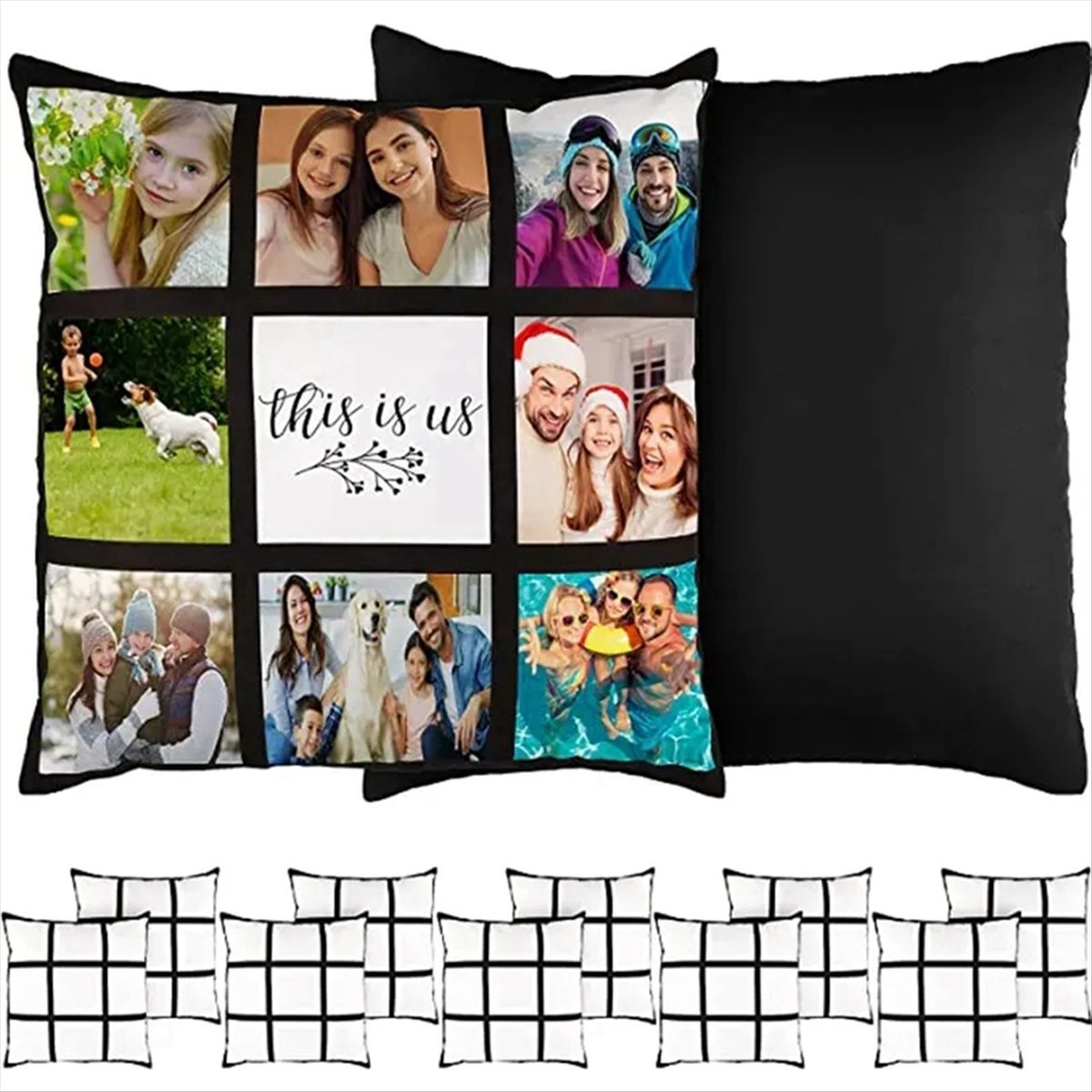 A75K 6 Stücke Sublimation Blan – Pillow Cover Sublimation Bewertung und Preis
