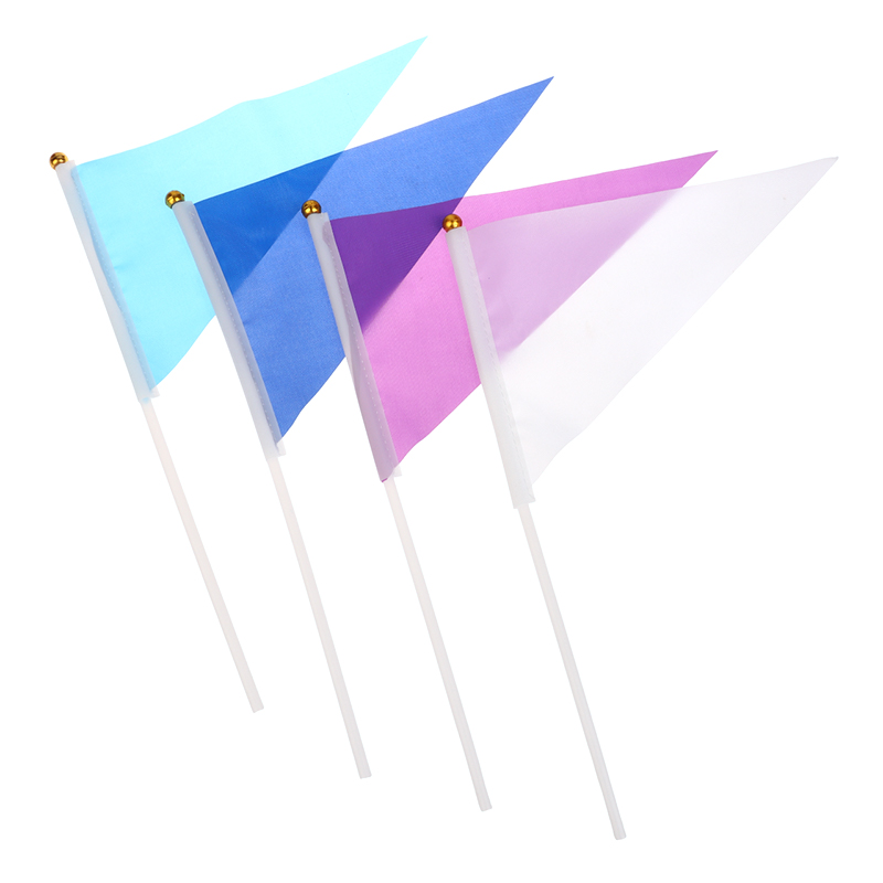 10 Stück bunte dreieckige Flag – Yard Sign Blank Bewertung und Preis