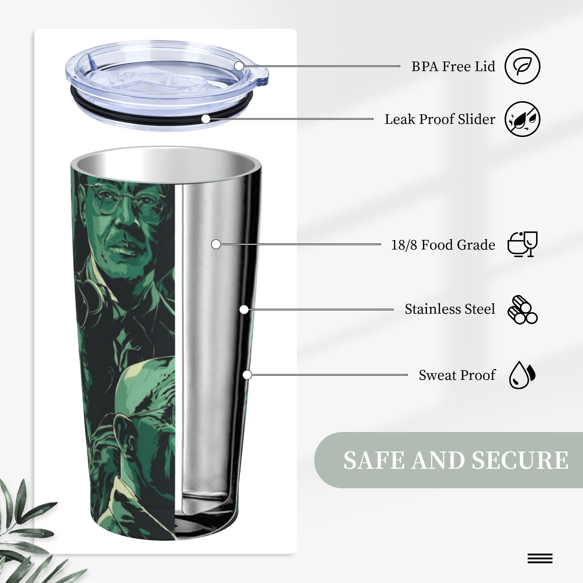Breaking Bad Walter White Isol – Tumbler 20Oz White Bewertung und Preis