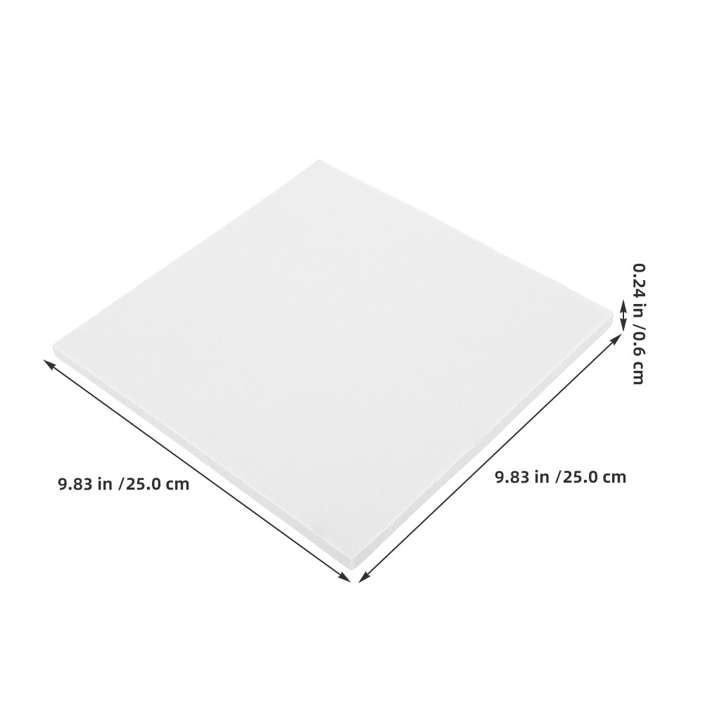 25 cm große quadratische Keram – Ceramic Tile Blank Bewertung und Preis