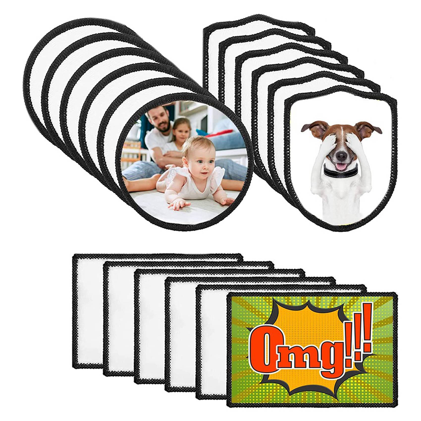 48 Stück Sublimations-Patch-Ro – Hat Sublimation Blank Bewertung und Preis