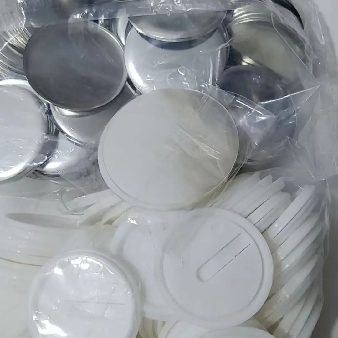 100 Stück 58 mm 2,25 Zoll Eins – Button Badge Blank Bewertung und Preis