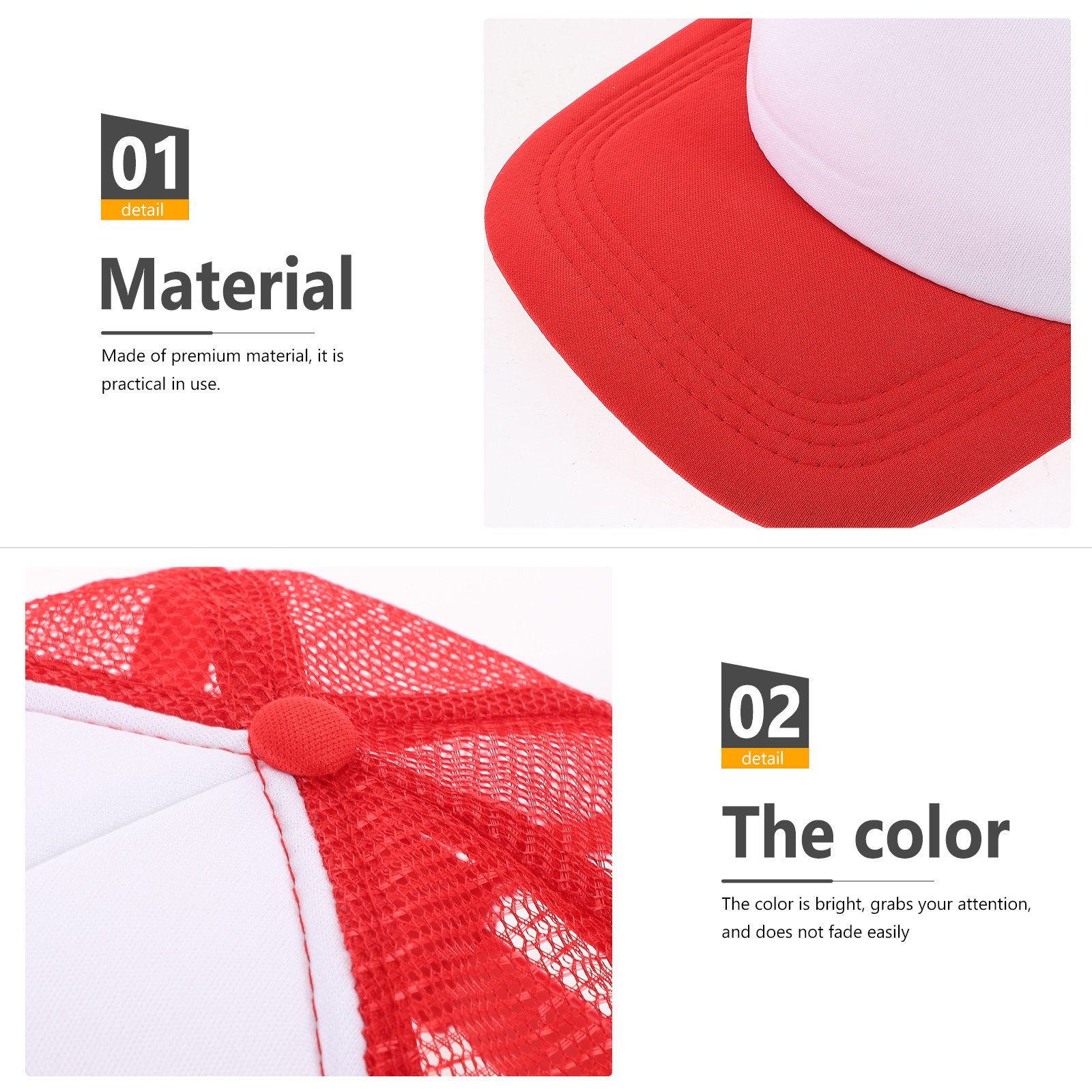 10 Stück Blanko Mesh-Baseballk – Hat Sublimation Blank Bewertung und Preis
