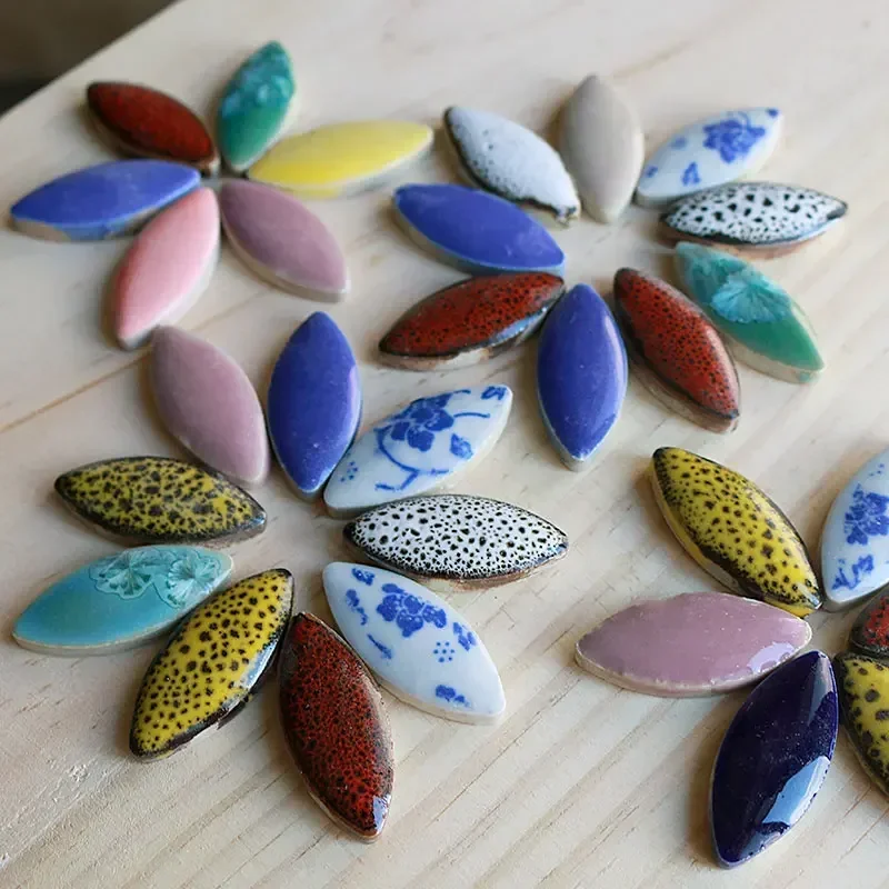 100g Mix Farbe Unregelmäßige K – Ceramic Tile Blank Bewertung und Preis