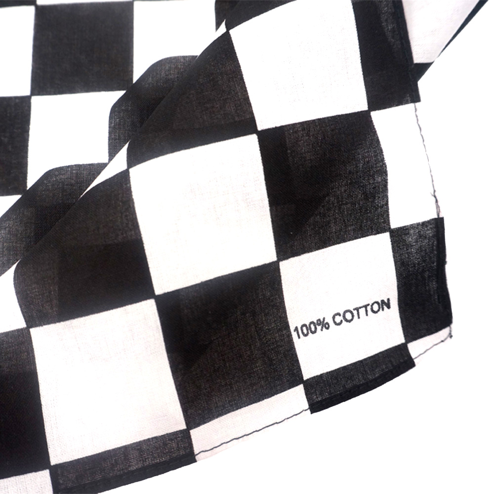 Bandana, karierte Flagge, Auto – Bandana Blank White Bewertung und Preis