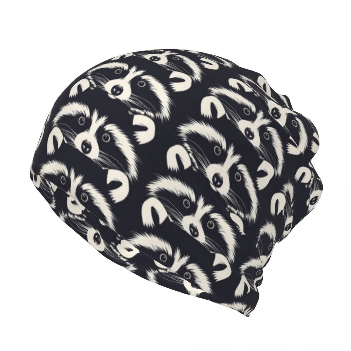 Schwarz-weißes Waschbär-Gesich – Bandana Blank White Bewertung und Preis