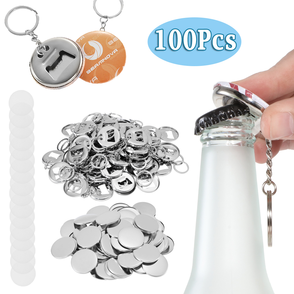 100 Stück Abzeichenmaterialien – Button Badge Blank Bewertung und Preis