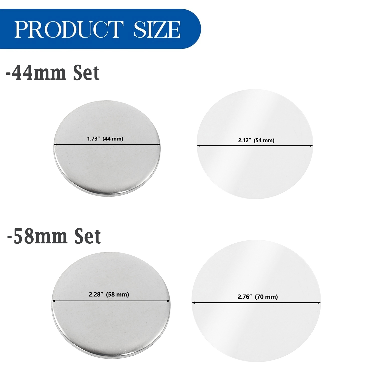 100 Stück Abzeichenmaterialien – Button Badge Blank Bewertung und Preis