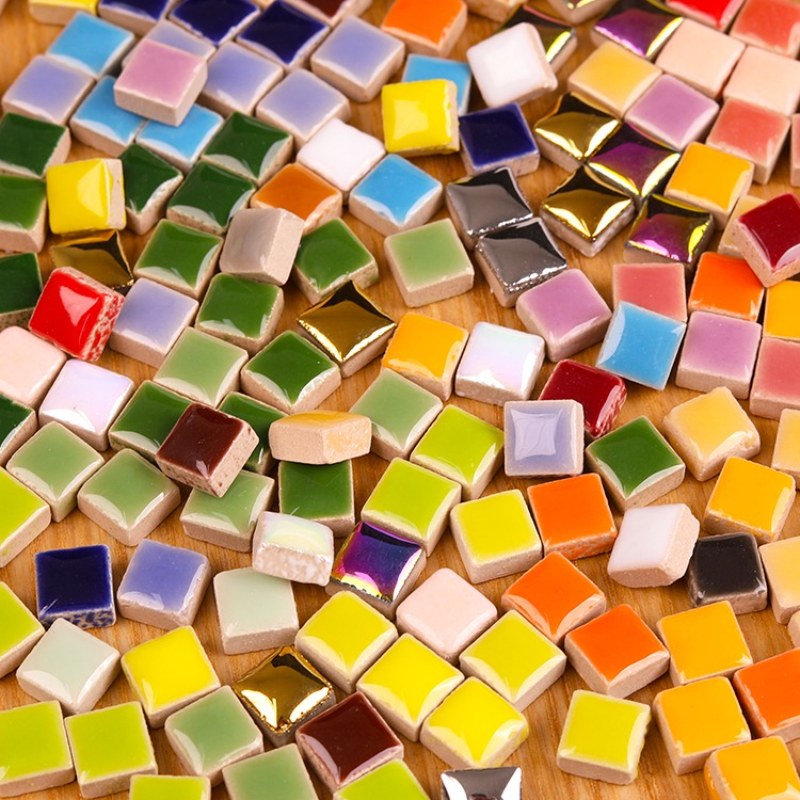 100 g DIY Keramik-Mosaikfliese – Ceramic Tile Blank Bewertung und Preis