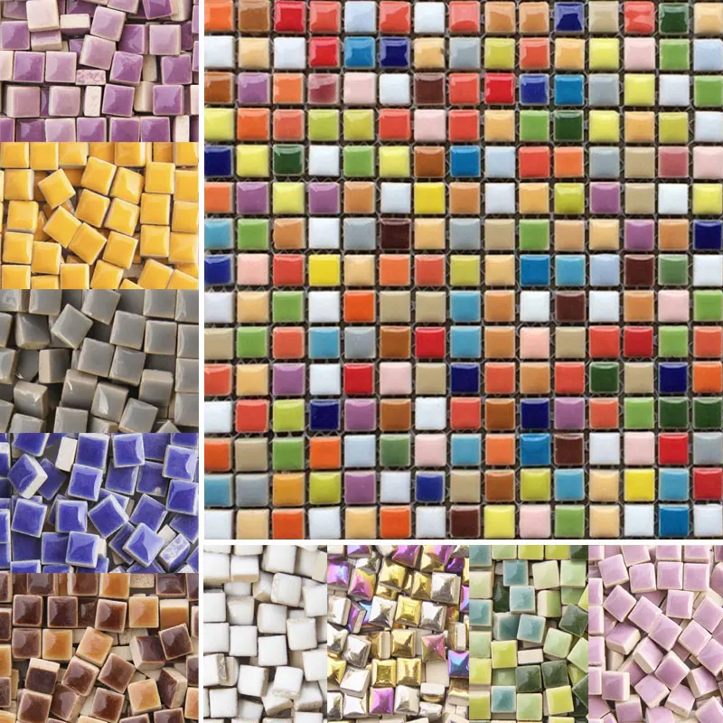 100 g DIY Keramik-Mosaikfliese – Ceramic Tile Blank Bewertung und Preis