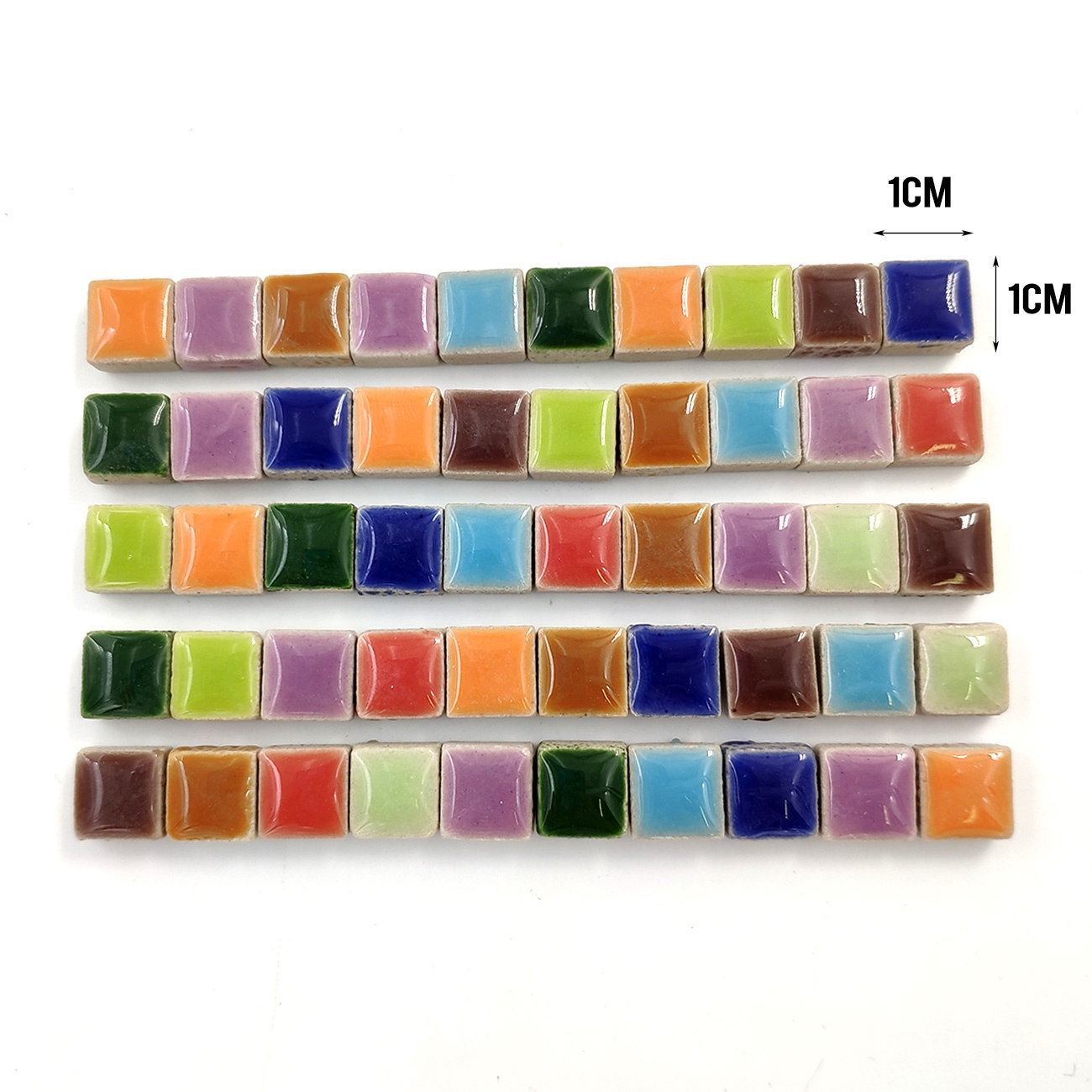100 g DIY Keramik-Mosaikfliese – Ceramic Tile Blank Bewertung und Preis