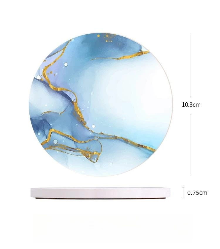 Personal isierte, individuell  – Coaster Sublimation Blank Bewertung und Preis