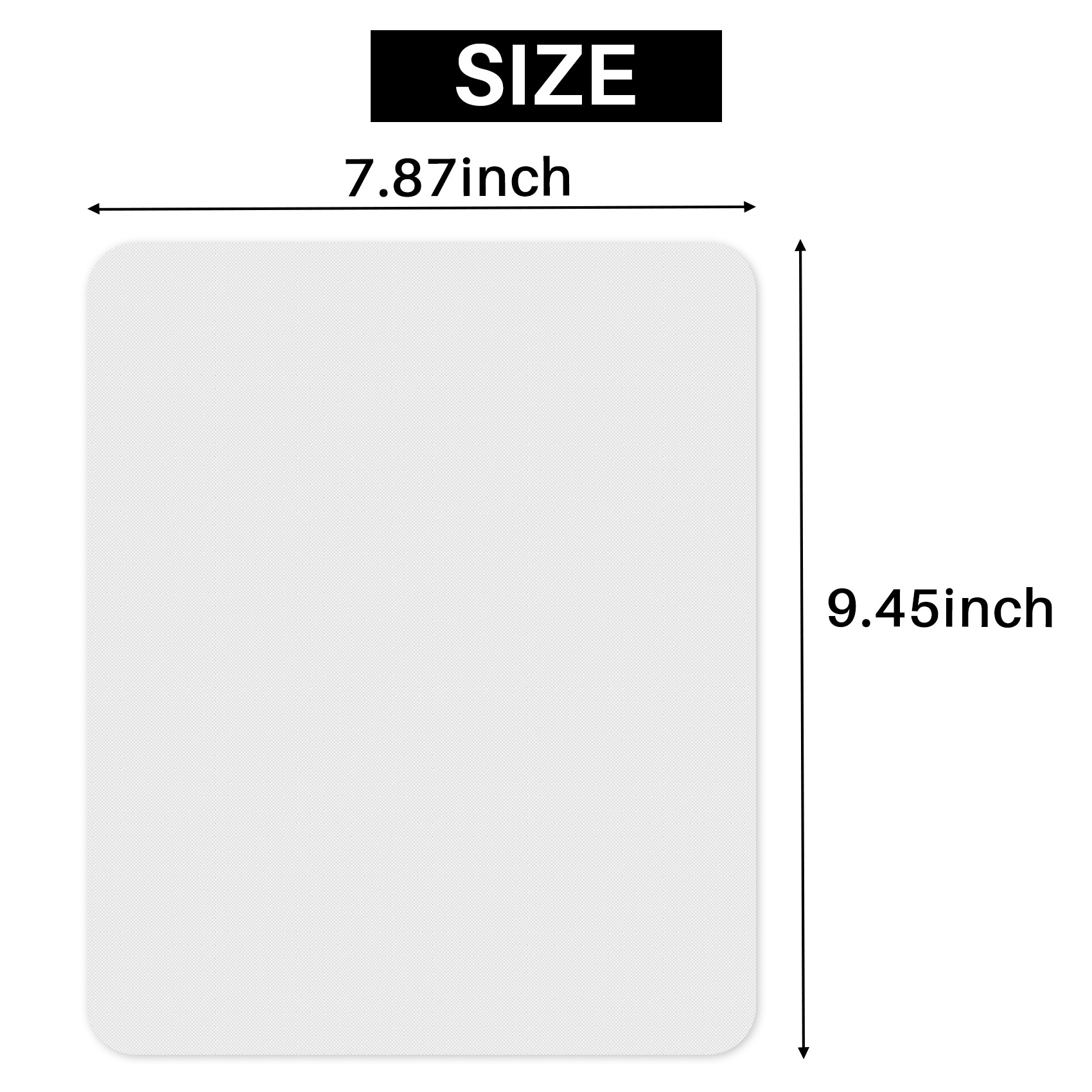 Leading-10 Stück leere Mauspad – Mouse Pad Blank Sublimation Bewertung und Preis