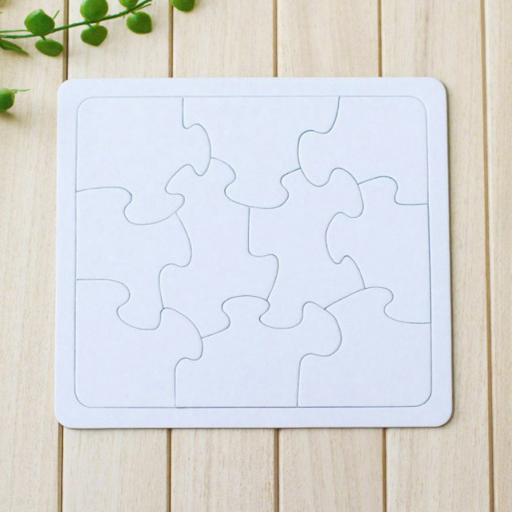 4-teiliges Set zum Ausmalen, l – Puzzle Blank White Bewertung und Preis