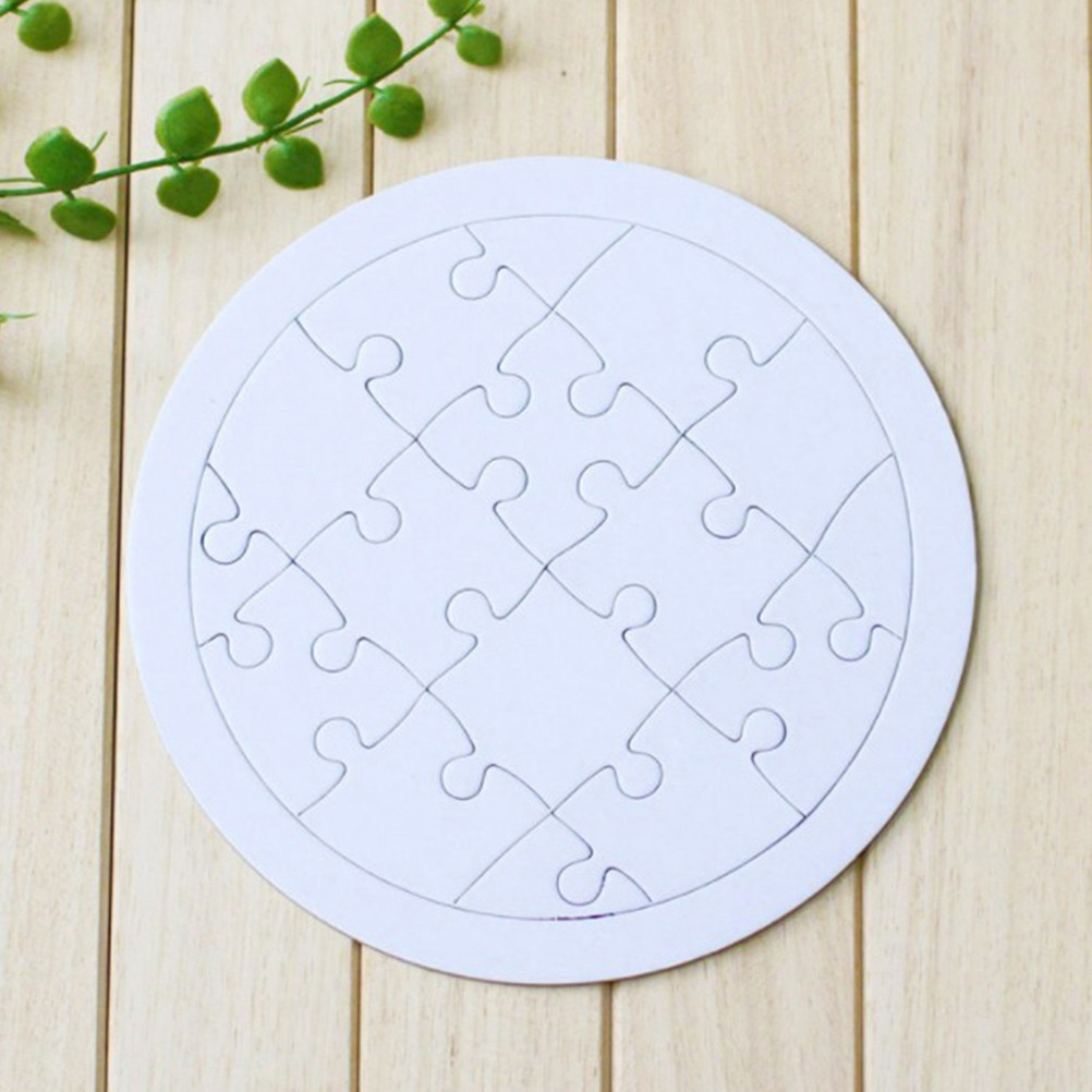 4-teiliges Set zum Ausmalen, l – Puzzle Blank White Bewertung und Preis
