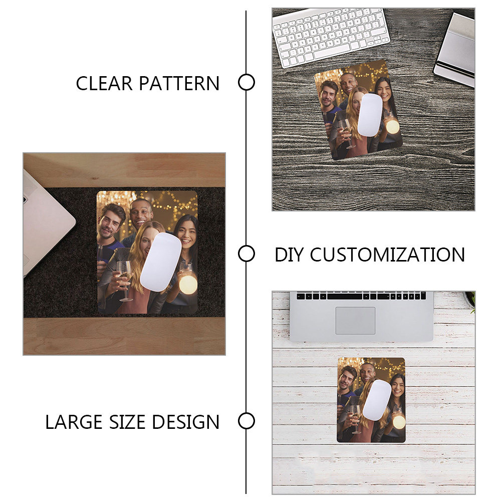 4 Stück Sublimations-Mauspad-R – Mouse Pad Blank Sublimation Bewertung und Preis